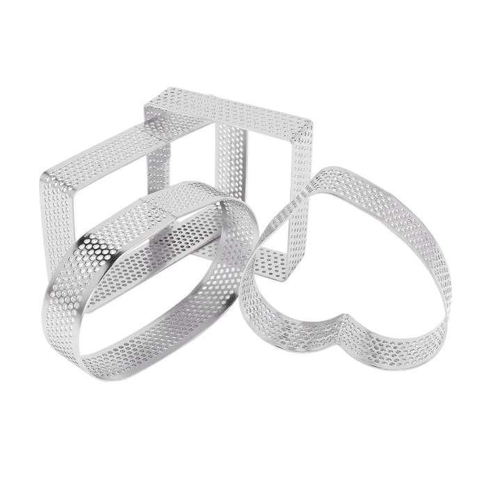 Mould Baking Tools Heat-resistant Perforated Cake Mousse Ring