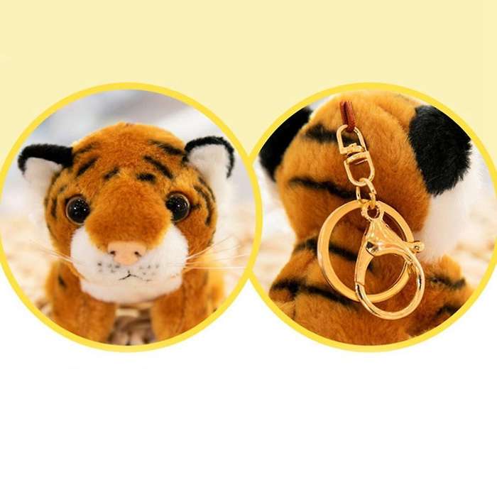 Tiger Keychain Plush Toy 2022 Lucky Keychain Plush Toy