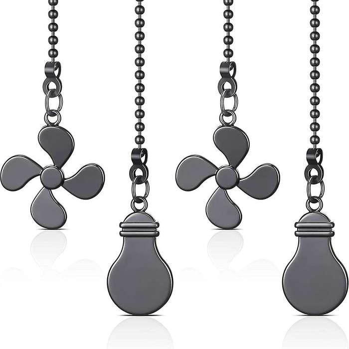 Fan Extension Chain 12 Inch Ceiling Fan Chain Extender Ornament A