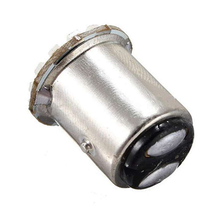 2x 1157 T25 S25 Bay15d 22 Smd Led White Car Stop Tail Turn Light
