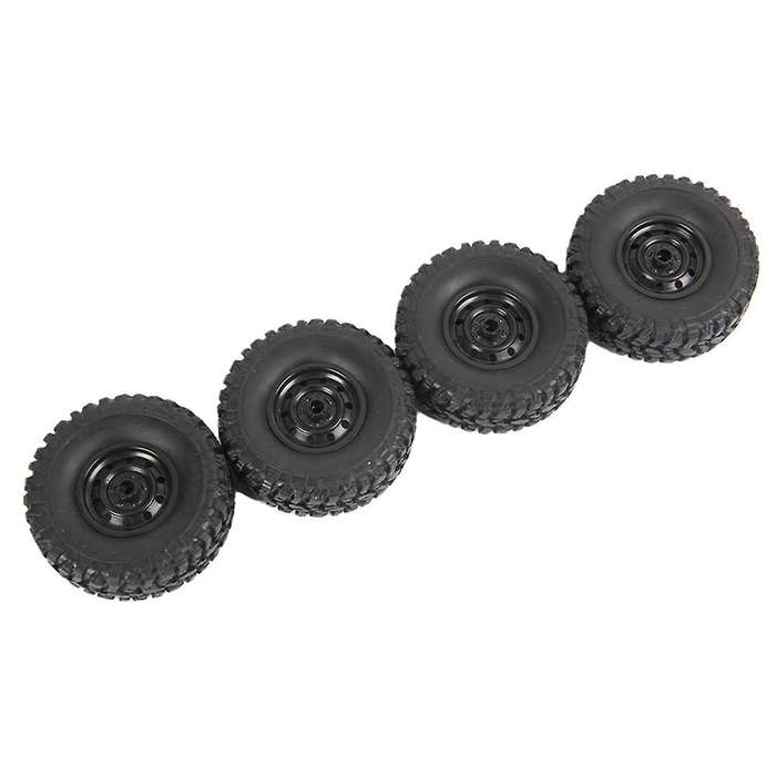 4pcs 65mm Tire Tyres Wheel for Mn D90 D99s Mn-90 Mn91 Wpl C14 Rc Car