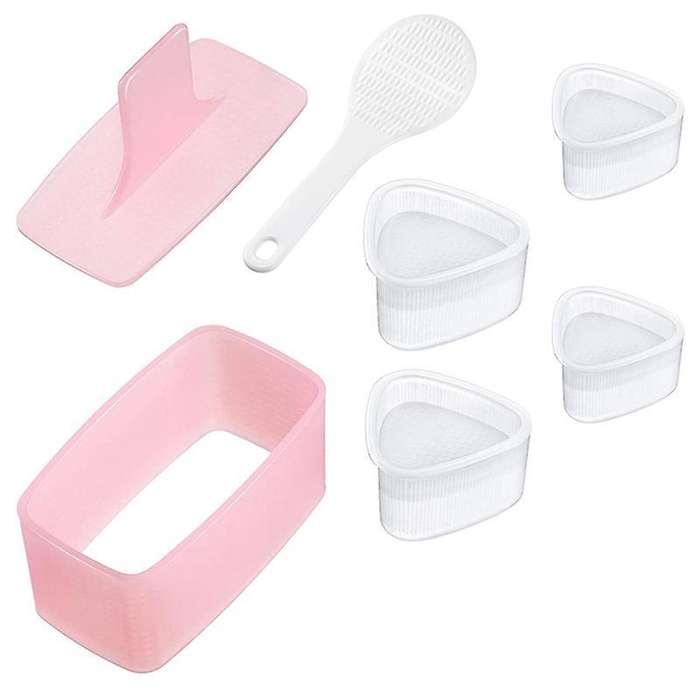 Sushi Maker Molds Onigiri Mold Non Stick for Home Kitchen Restaurant
