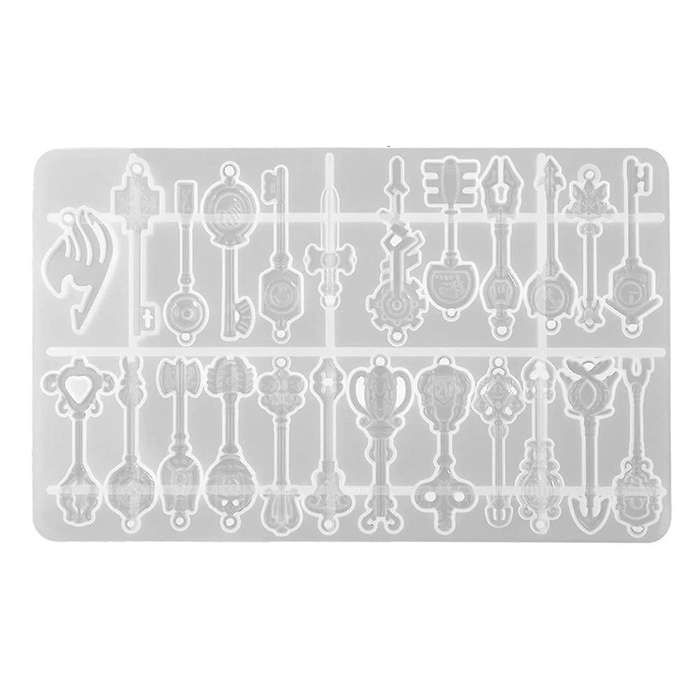 Keys Pendant Resin Casting Mold for Making
