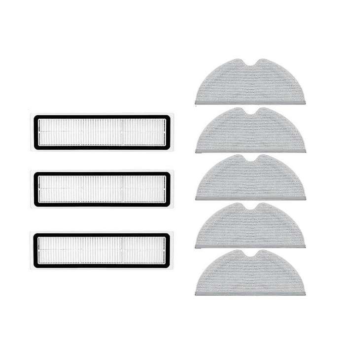 Replacement Rag and Hepa Filter Spare for Xiaomi Dreame Bot L10 Pro