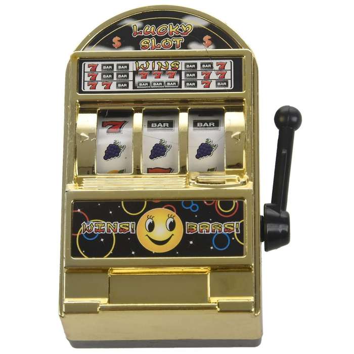 Casino Jackpot Fruit Slot Machine Money Decompression Toys Gold