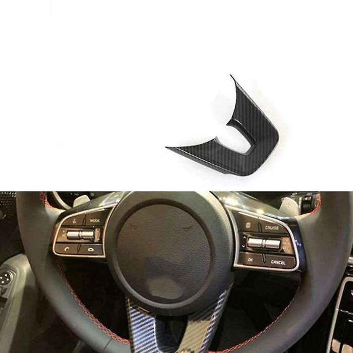 Steering Wheel Cover Trim Sticker Decoration for Kia Seltos 2019 2020