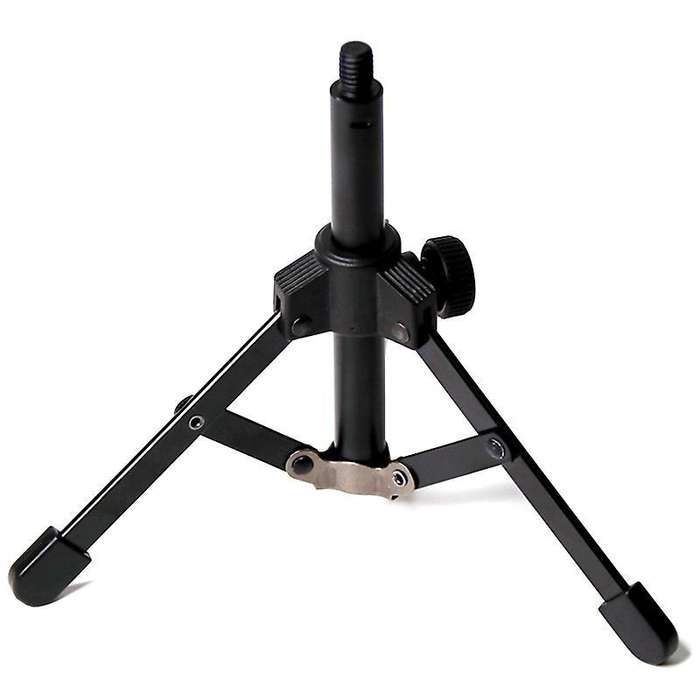 Foldable Tripod Desktop Microphone Stand Holder for Podcasts