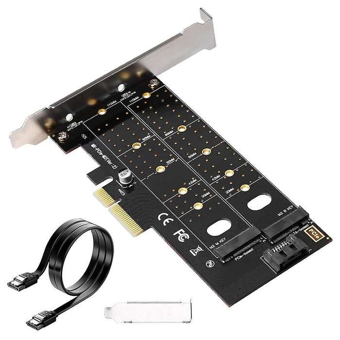 M.2 Pcie Adapter Card Support Nvme / Sata 22110/2280/2260/2240/2230
