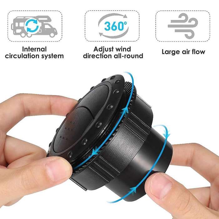 2pcs Rv Louvered Air Vent Exhaust Grille for Car Rv Boats Yacht