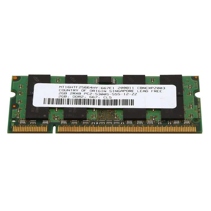 2gb Ddr2 Ram Memory 667mhz Pc2 5300 Laptop Ram for Intel Amd