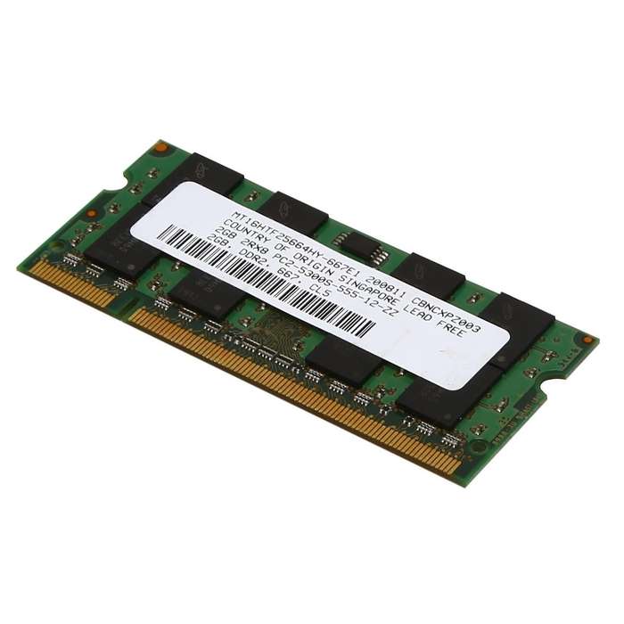 2gb Ddr2 Ram Memory 667mhz Pc2 5300 Laptop Ram for Intel Amd