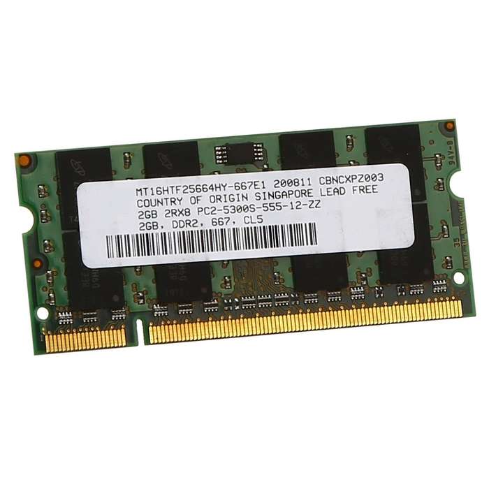2gb Ddr2 Ram Memory 667mhz Pc2 5300 Laptop Ram for Intel Amd
