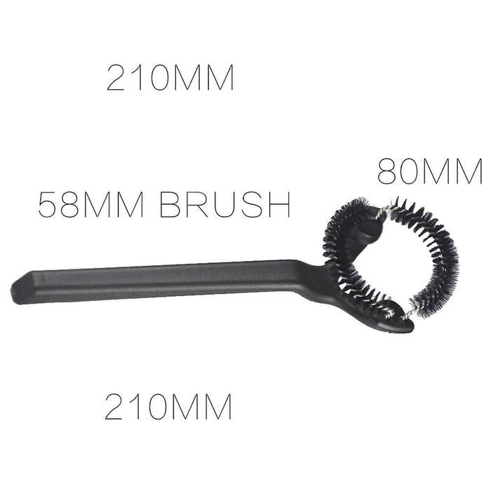 51mm Espresso Machine Brush Extension Cleaning Handle Brush