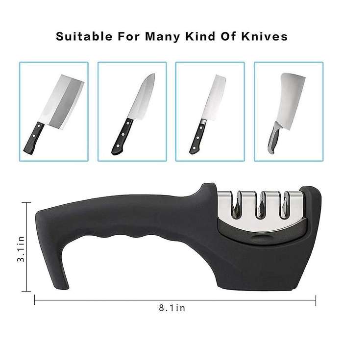 Knife Sharpener,cutter Sharpener Tungsten Kitchen Electric and Manual