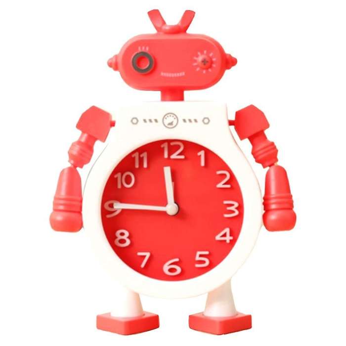Bedroom Alarm Clock Cool Robot Gifts for Children Back to School B