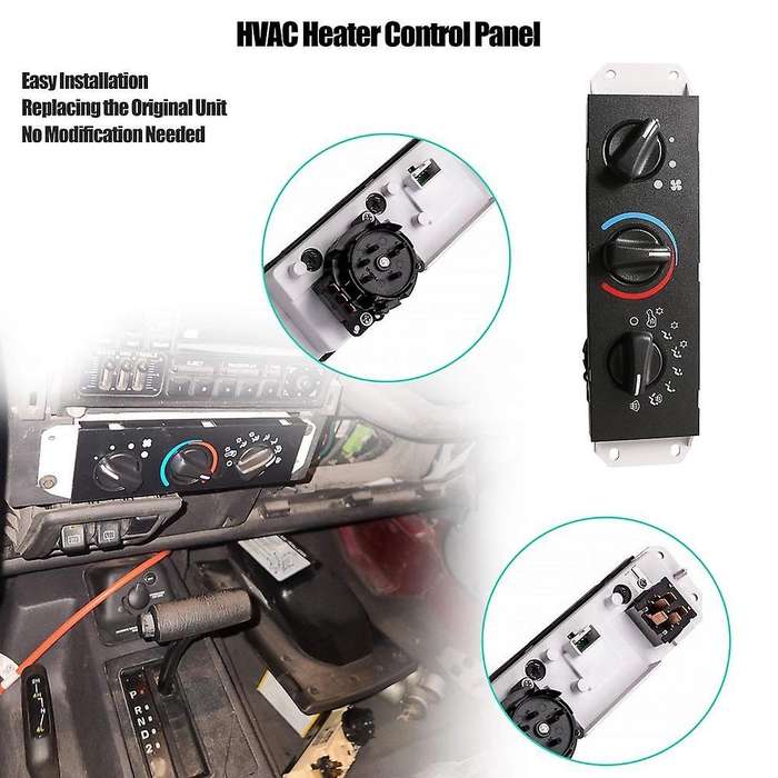 Car A/c Heater Control with Blower Motor Switch for Jeep Wrangler