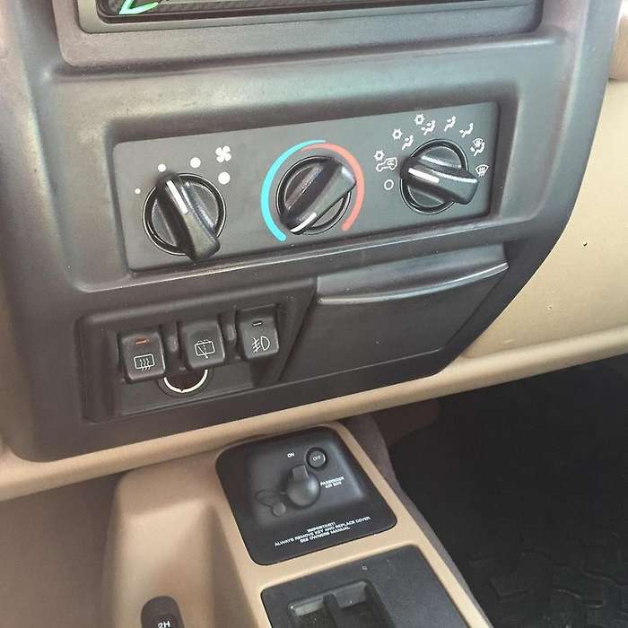 Car A/c Heater Control with Blower Motor Switch for Jeep Wrangler