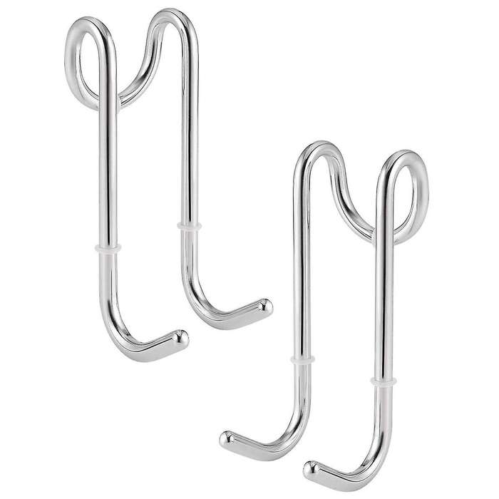 2pack Shower Door Hooks,for Bathroom Frameless Glass Door,towel Hooks