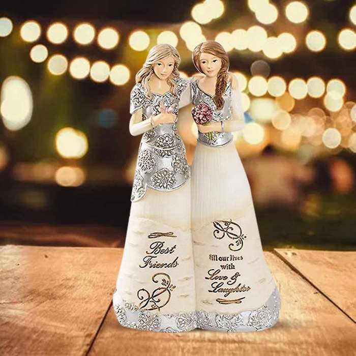 Resin Desktop Art Ornament Home Decorative Statue-d