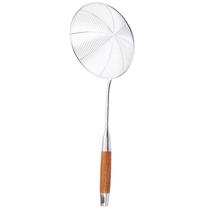 304 Stainless Steel Drain Spoon Kitchen Deep-fried Colander, 450mm