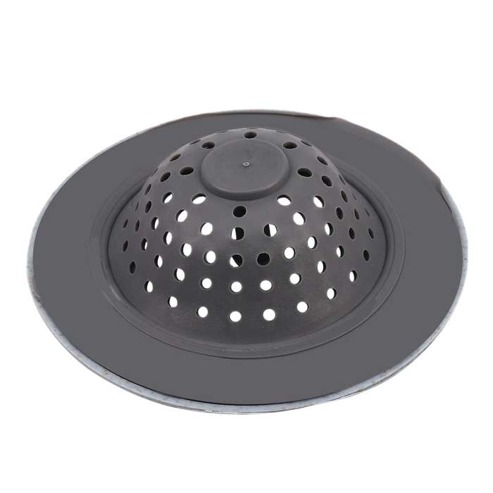 2x Silicone Kitchen Sink Stopper Plug for Bath Drain Drainer Strainer