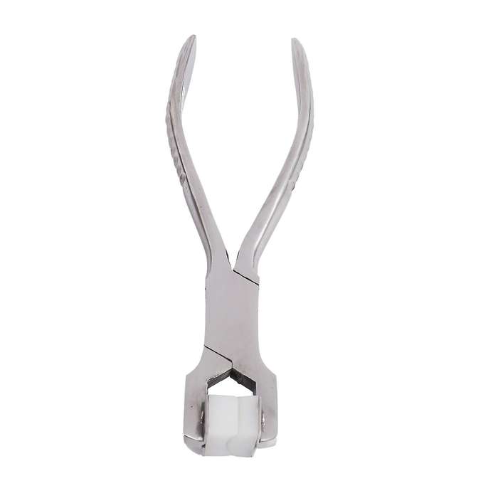 Tool Stainless Steel Nylon Jewelry Repair Tool Head Flat Nose Pliers