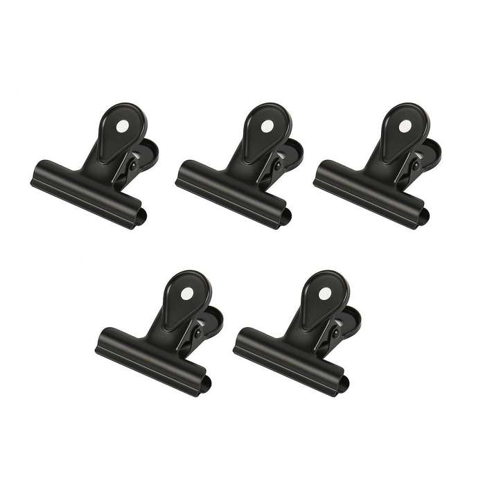 5 Pcs Metal Clips Invoice Bill Paper Clip for School Office Supplies