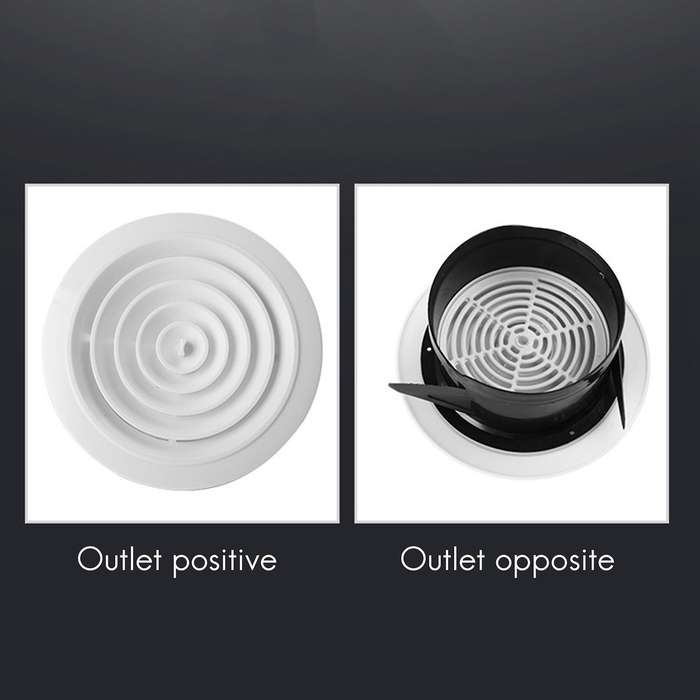 150mm Abs Indoor Exhaust Vent System with Net Air Outlet Exhaust Vent