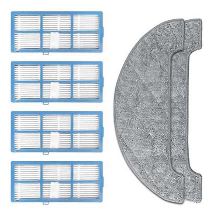 Mop Cloth Hepa Filter Sweeping Robot Accessories for Proscenic 850t