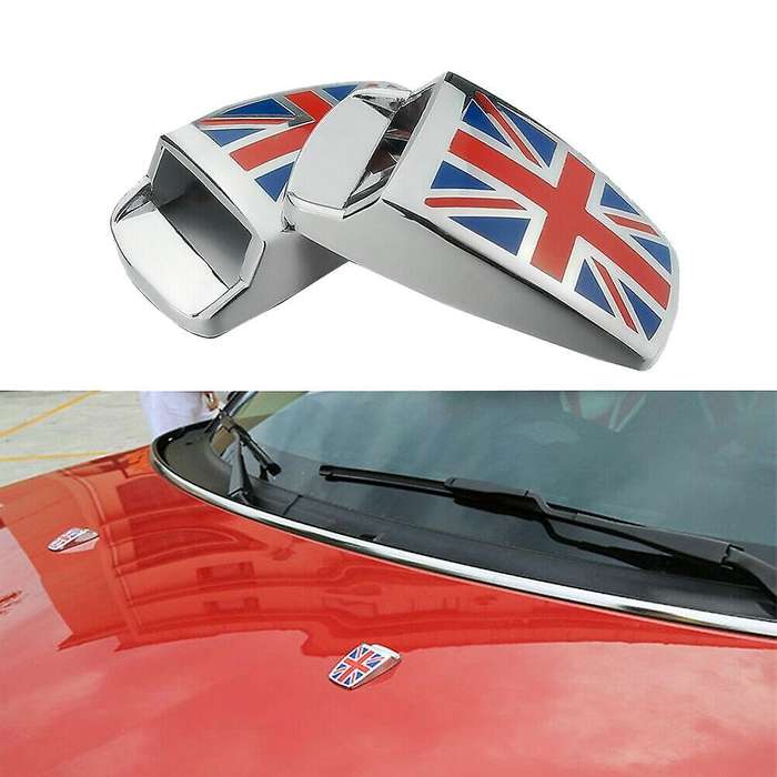 2pcs Car Windshield Water Nozzle Decoration for Mini Cooper S F54 F55