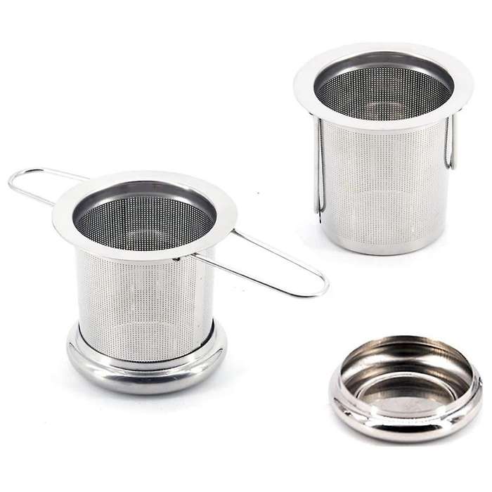 Tea Strainer,extra Fine Tea Infusers for Loose Tea,foldable(2pcs)