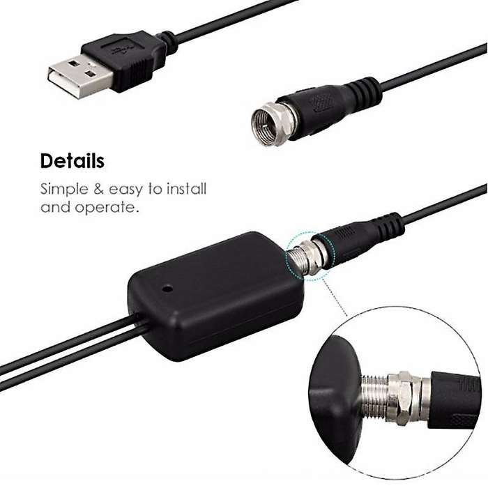 Hd Tv Antenna,4k Hdtv Antenna 50miles Range with Amplifier
