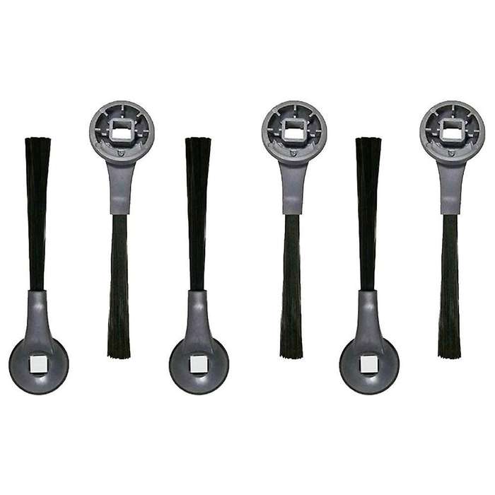 6 Pack Side Brushes Compatible for Shark Iq Rv1001ae Rv101 Robot