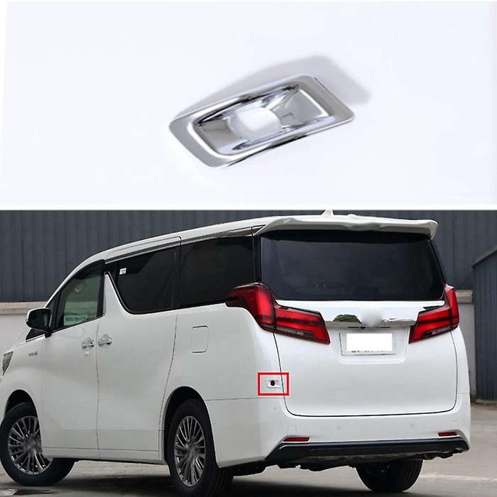 Car Left Rear Fog Lamp Cover Fog Lamp Trim Silver