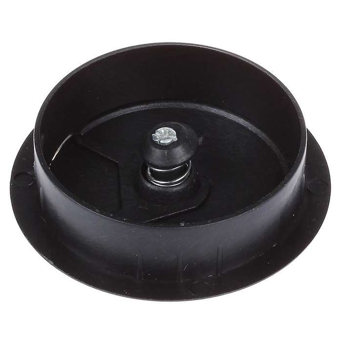 2x Computer Desk Table Grommet Cable Wire Hole Plastic Cover Black