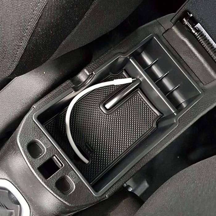 For Fiat 500x 2014- 2020 Car Styling Center Armrest Storage Box
