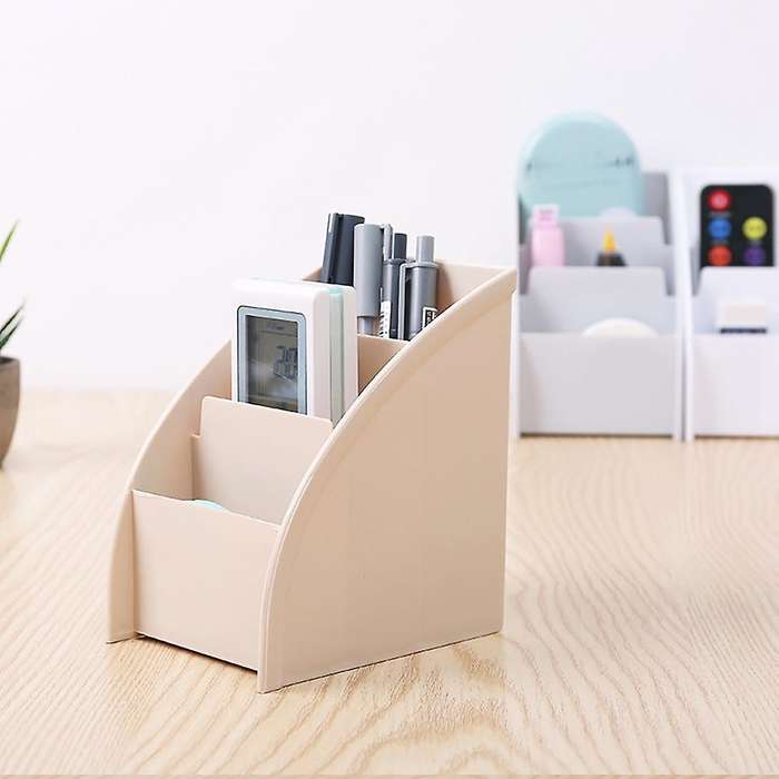 Home Remote Control Holder Storage Box Stationery Storage Rack B