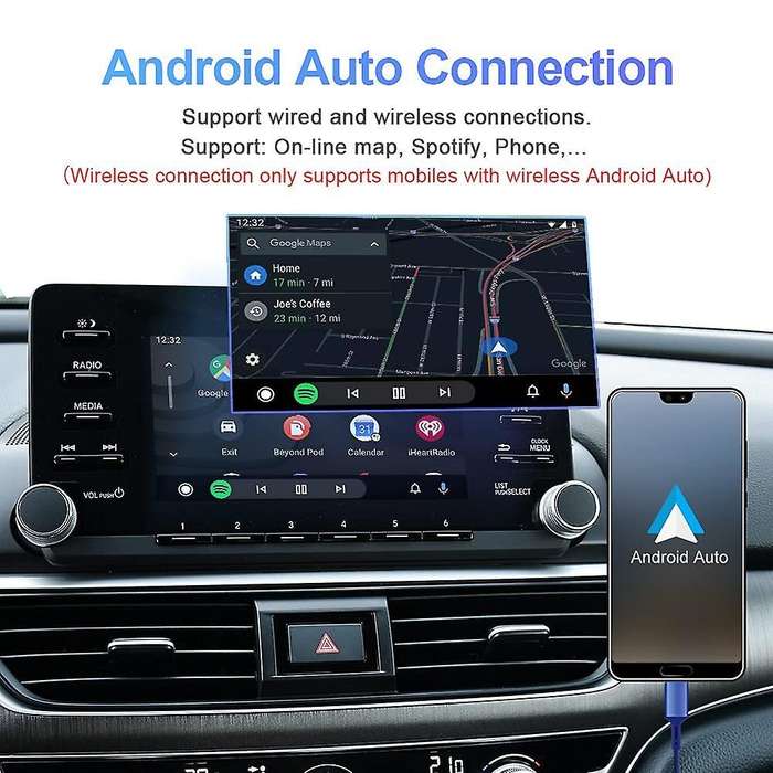 Wireless Carplay for Honda Accord 10th 2018-20 Multimedia Play Ai Box