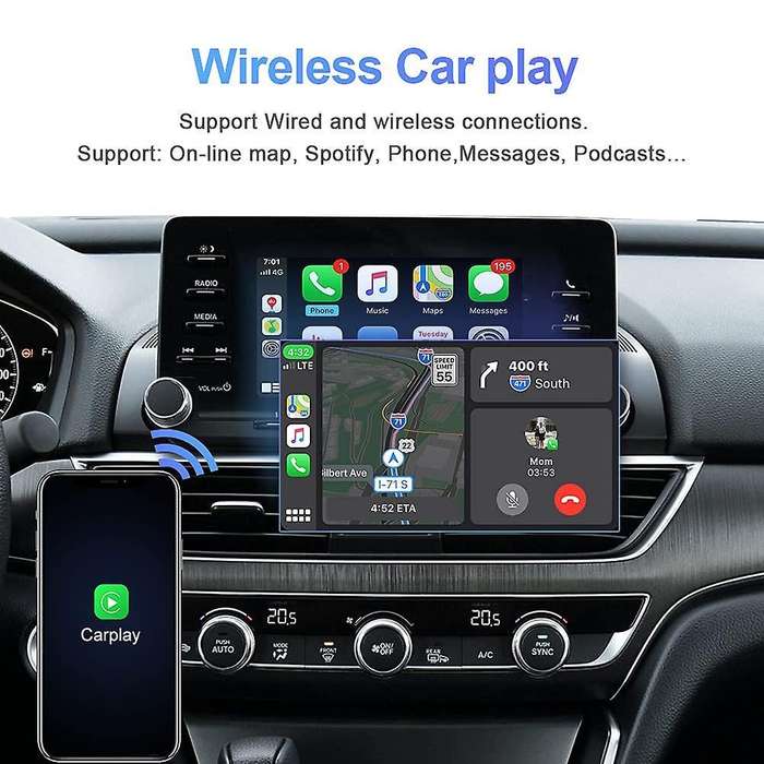 Wireless Carplay for Honda Accord 10th 2018-20 Multimedia Play Ai Box