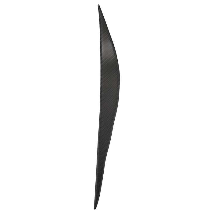 Carbon Fiber Headlight Eyelids Trim, Headlamp Eyebrow Cover