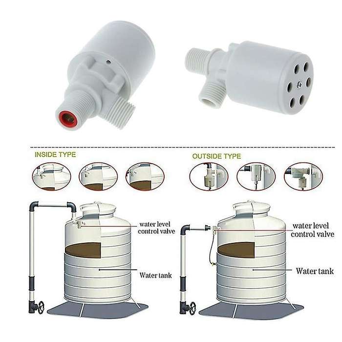 G3/4 Solar Water Tower Pool Automatic Water Level Controller Plastic