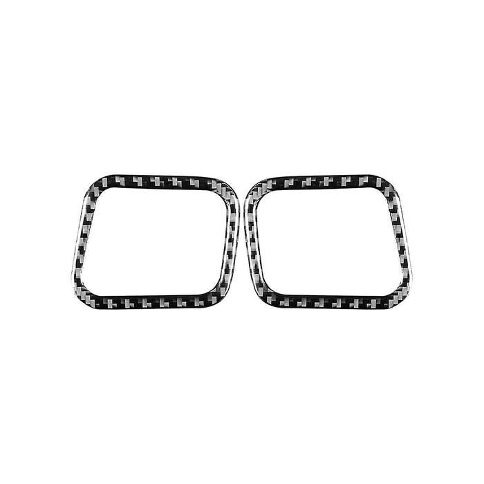 For Toyota Highlander 15-21 Carbon Fiber Air Vent Outlet Frame Cover
