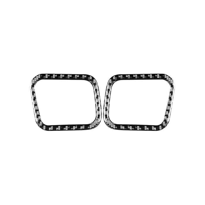 For Toyota Highlander 15-21 Carbon Fiber Air Vent Outlet Frame Cover