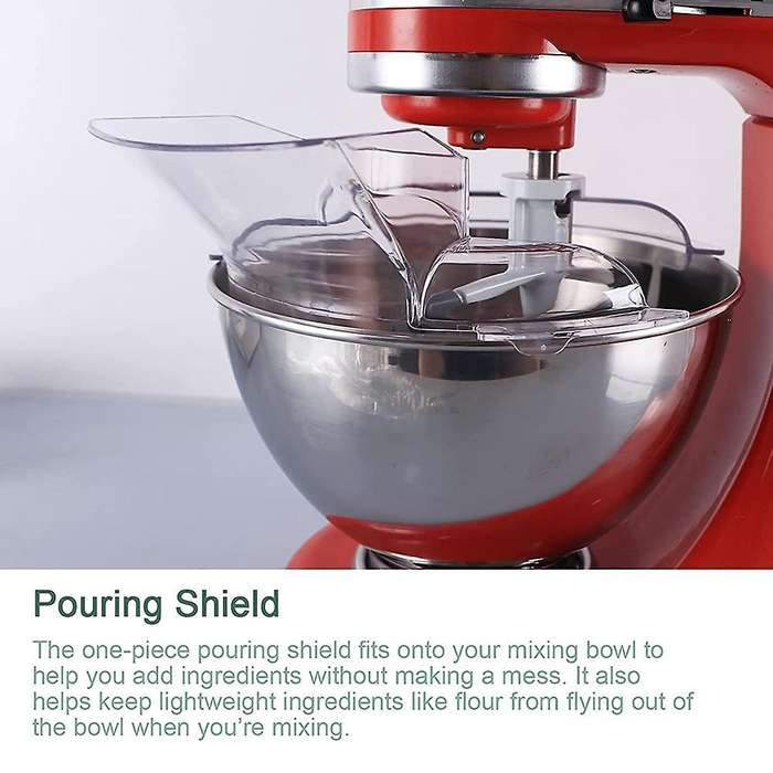 Pouring Shield Mixer Parts Kn1ps W10616906 for Kitchenaid Attachment