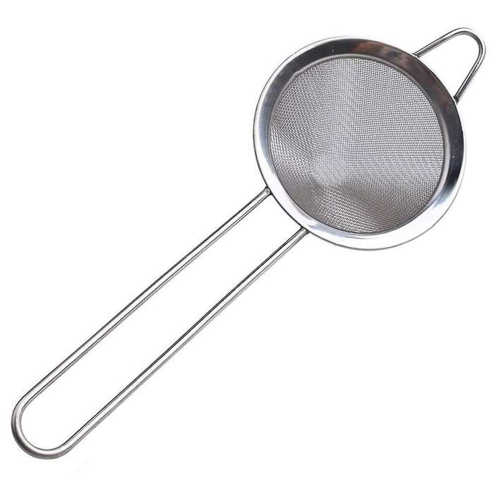 Tea Strainer, 3.3 Inch Fine Sieve Strainer Mesh Strainer with Handle
