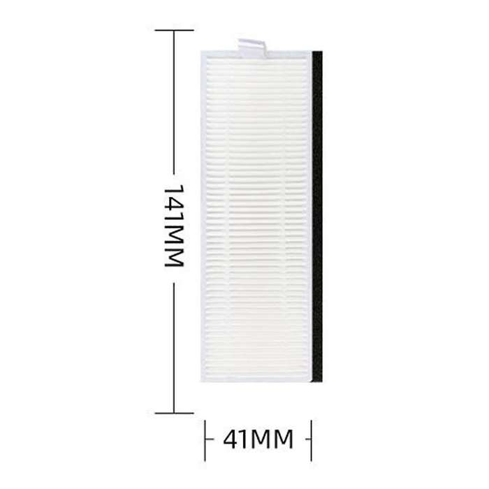 10pcs Side Brush Hepa Filter for Silvercrest Ssr1 Ilife A7/a9s/x785
