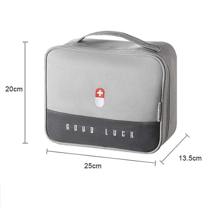 Portable Storage Bag Multifunctional First Aid Kit for Hiking Pink