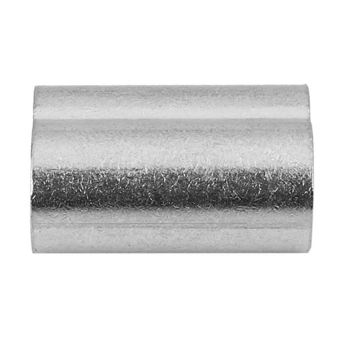 50pcs 15mm Aluminum Hourglass Ferrules Sleeve Crimp for 3mm Wire Rope