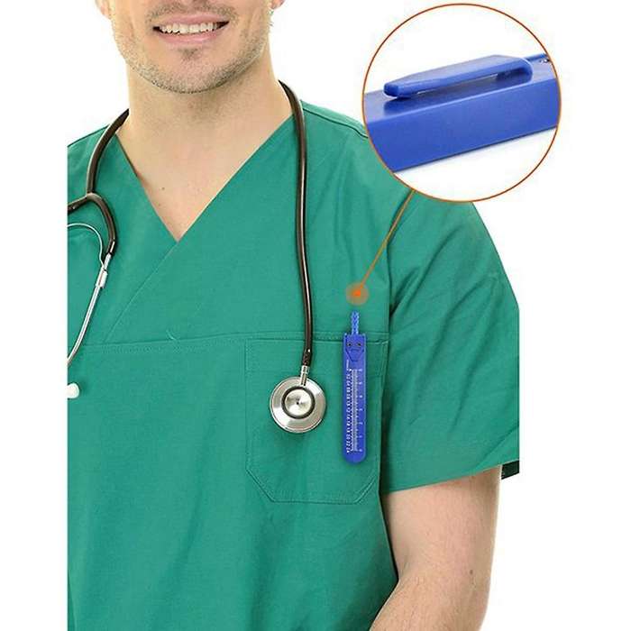 1pc Ekg Ecg Nurse Or Doctor Caliper for Measuring Electrocardiographs