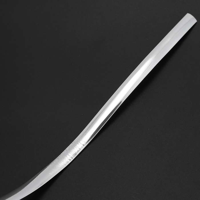 3m Silver Car Grille Exterior Chrome Styling Moulding Trim Strip 12mm
